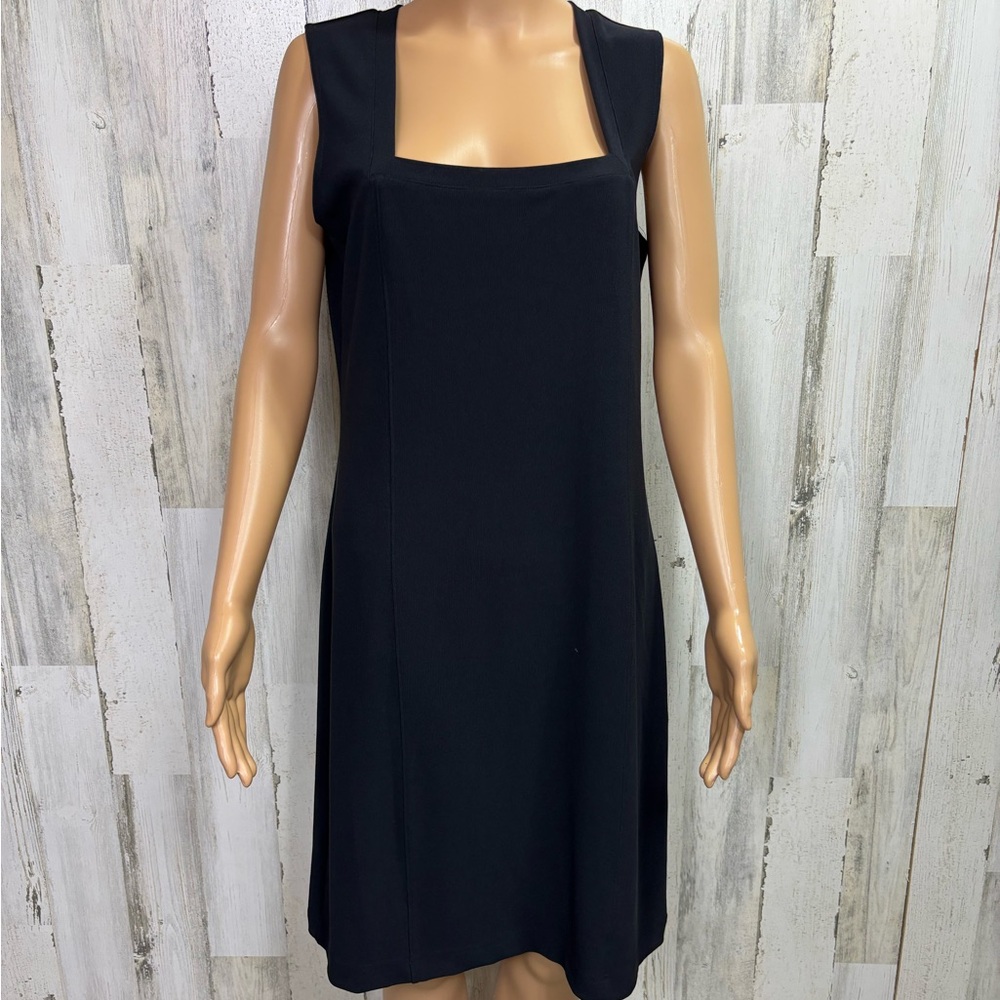 Boston‎ Proper Black Sheath Midi Dress